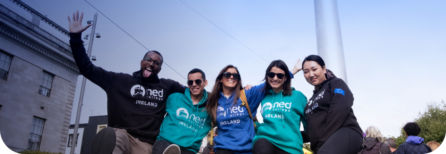 Students at NED College